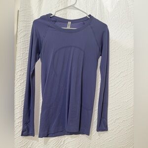 lululemon athletica Blue Long Sleeve Top